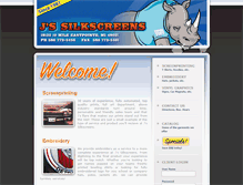 Tablet Screenshot of jssilkscreens.com